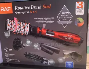 Rotative Hot Comb 5 In 1