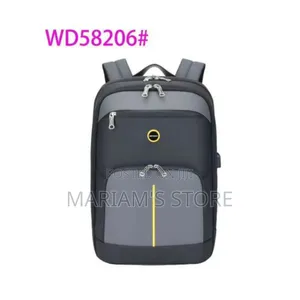 Men Female Oxford Cloth Laptop Bag-Black