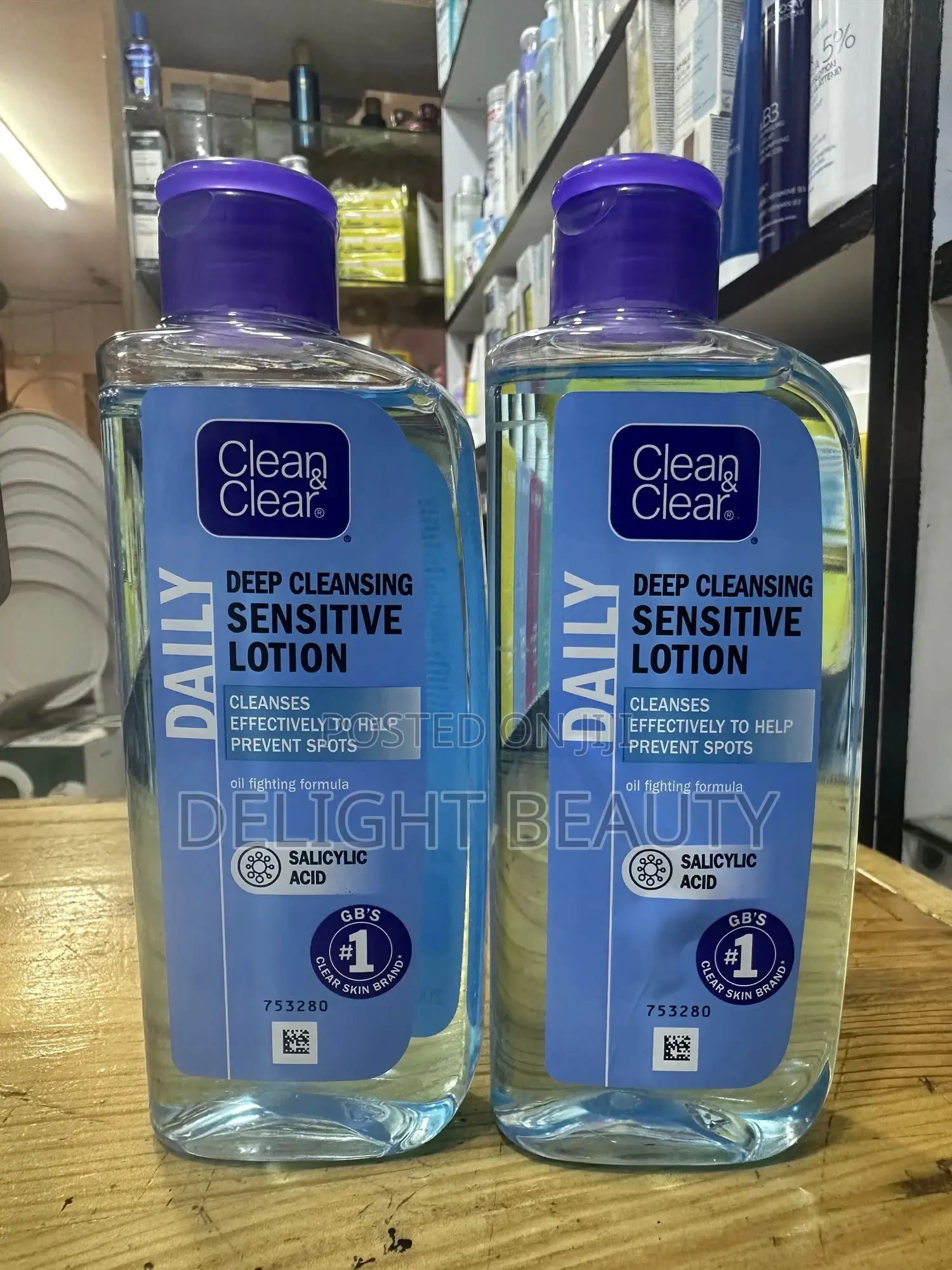 Clean and Clear Deep Cleansing Sensitive Lotion