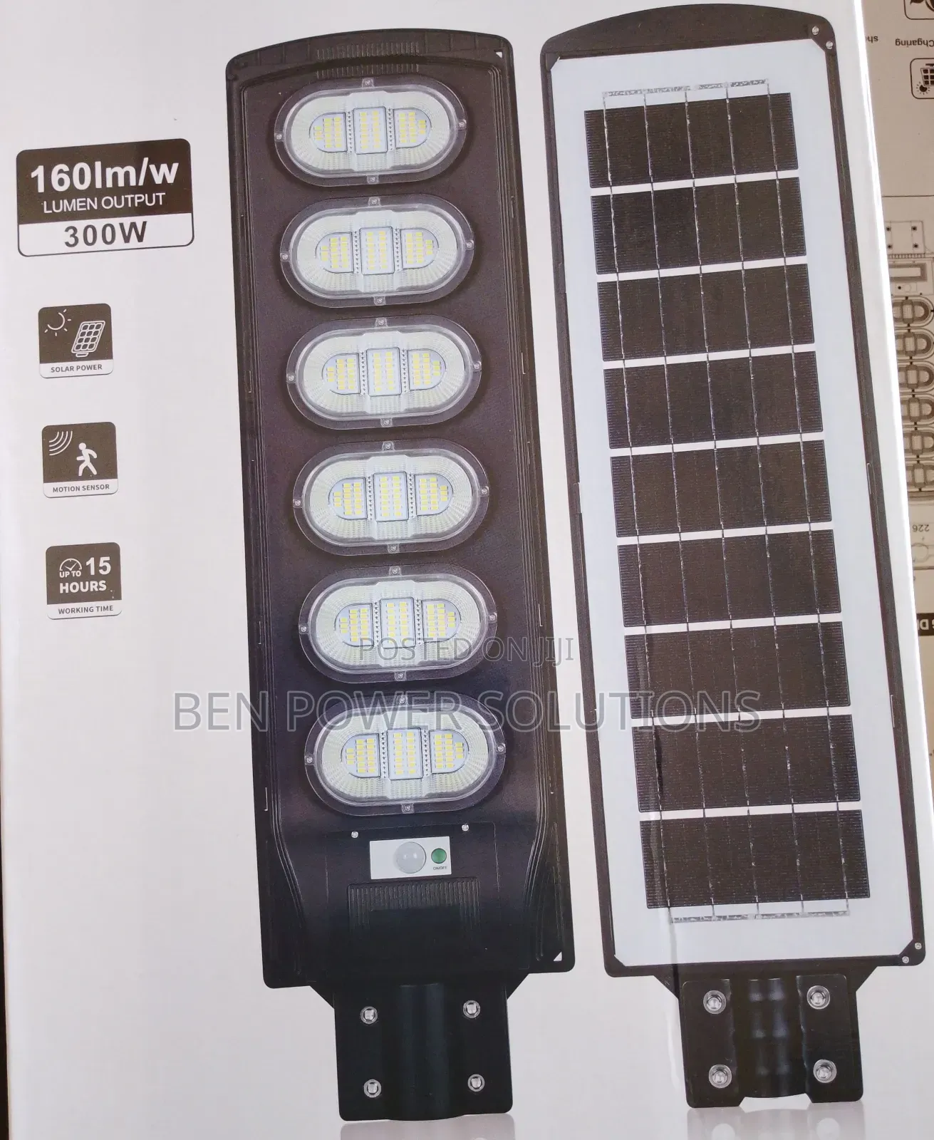 300w Outdoor Solar Led Street Light
