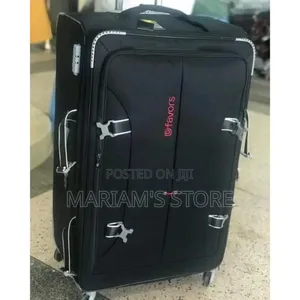 New Simple Designed Large Capacity Suitcase-Black