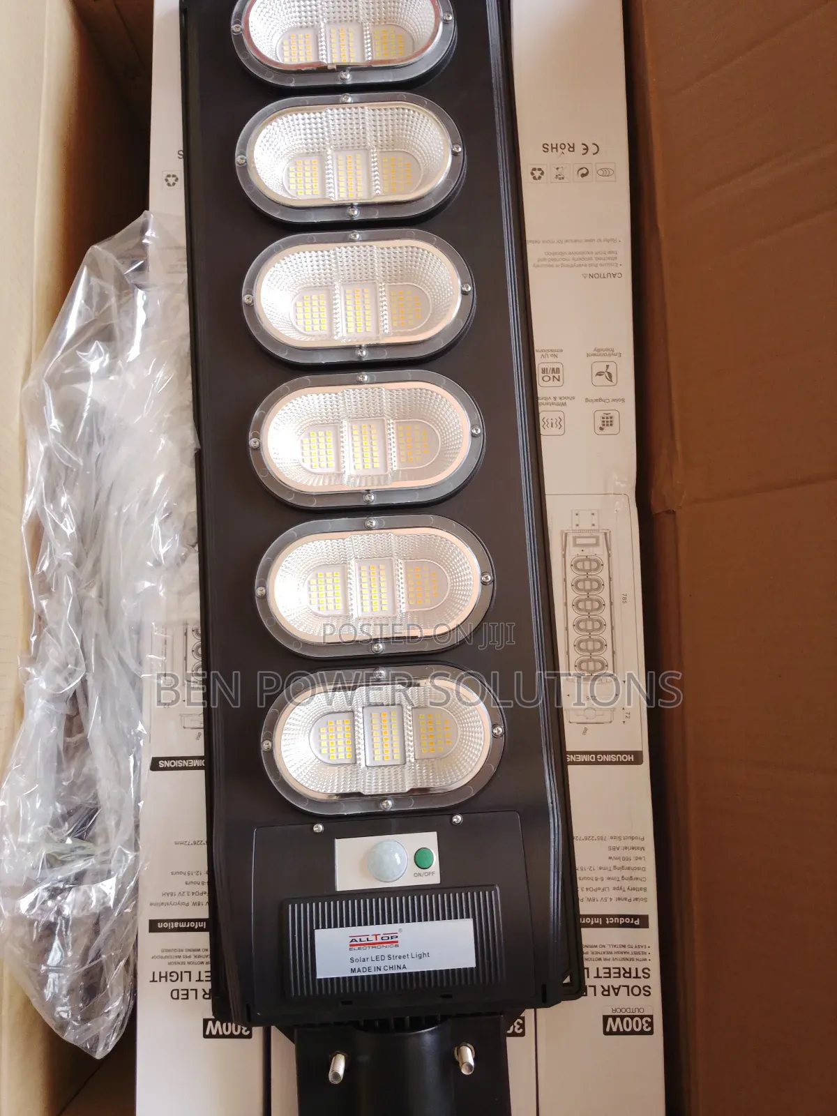 300w Outdoor Solar Led Street Light