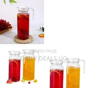 2 Pack Acrylic Pitcher With Lid
