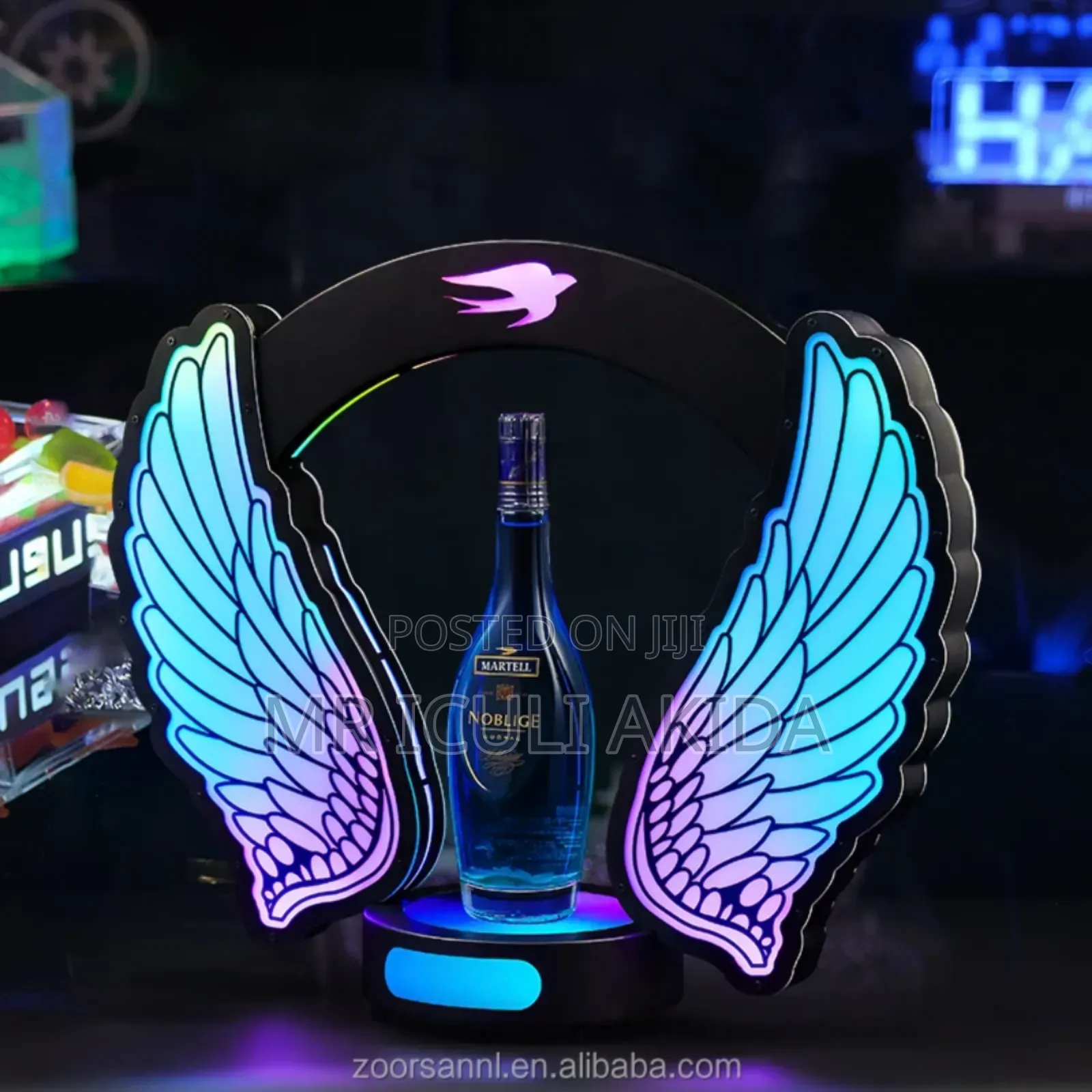 Led Bottle Glorifier Presenter Designed For Showcasing Liquor Bottles
