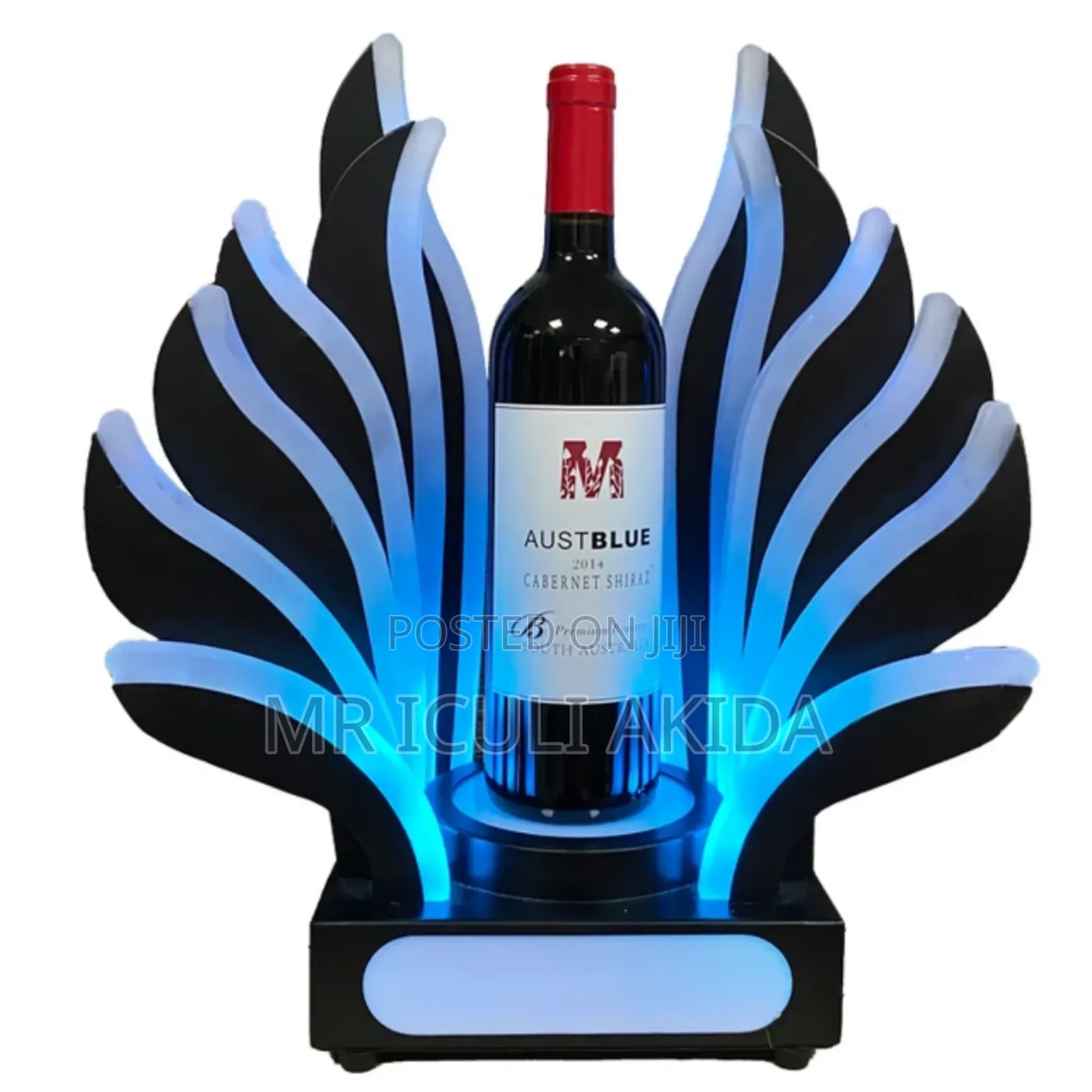 Phoenix-shaped Led Bottle Glorifier To Showcase Vip Bottles Settings
