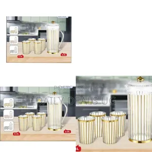 A Glass Drinkware Set