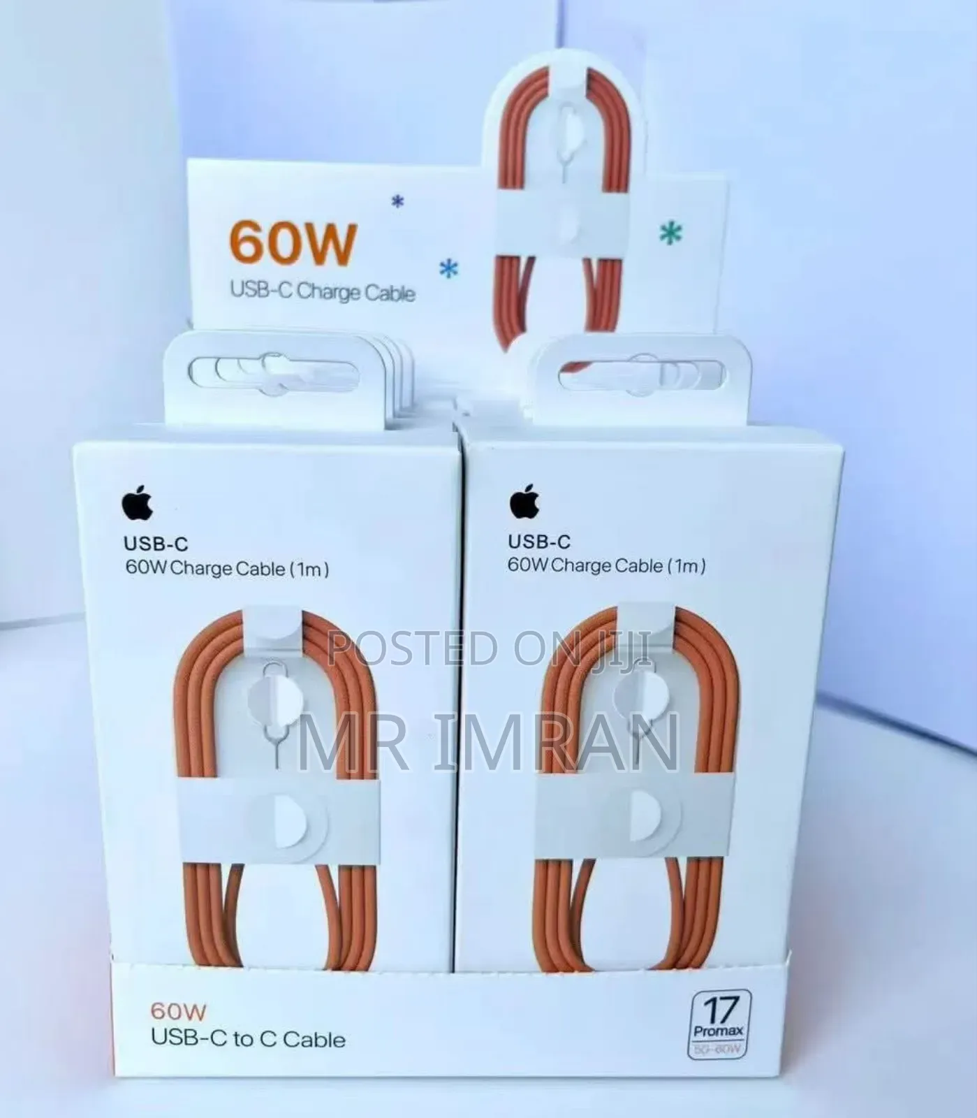 Apple 60w Usb-C Charge Cable (1m) for iPhone 17 Pro