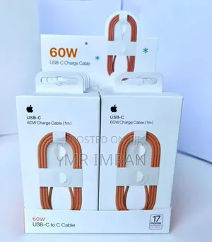 Apple 60w Usb-C Charge Cable (1m) for iPhone 17 Pro