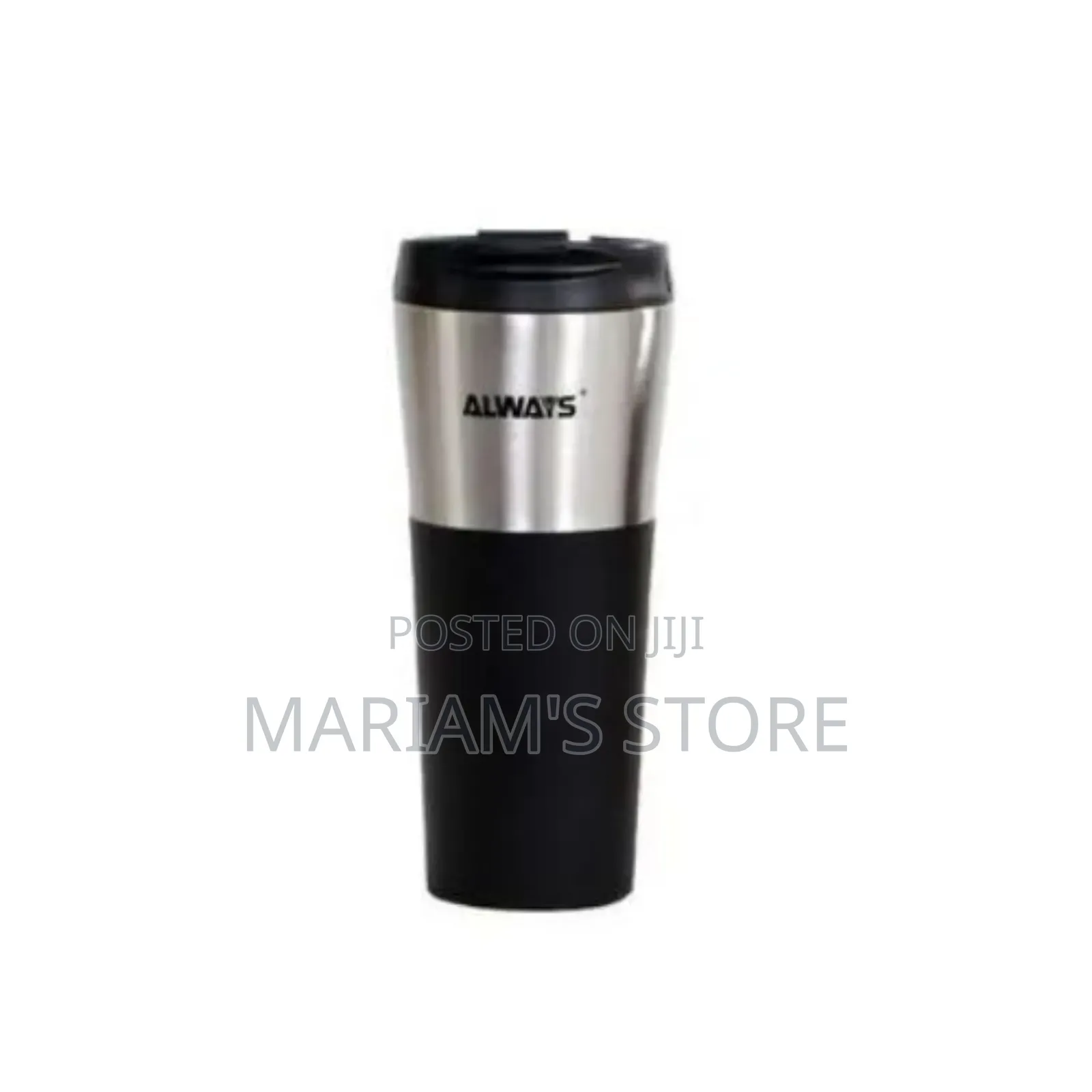 Always Vacuum Cup 600ml Tumbler Thermos Mug - Black