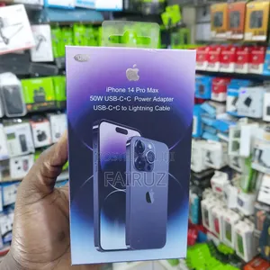 50w iPhone 14 Pro Max Usb-C to Usb-C + C to Lightning