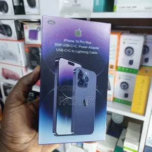50w iPhone 14 Pro Max Usb-C to Usb-C + C to Lightning