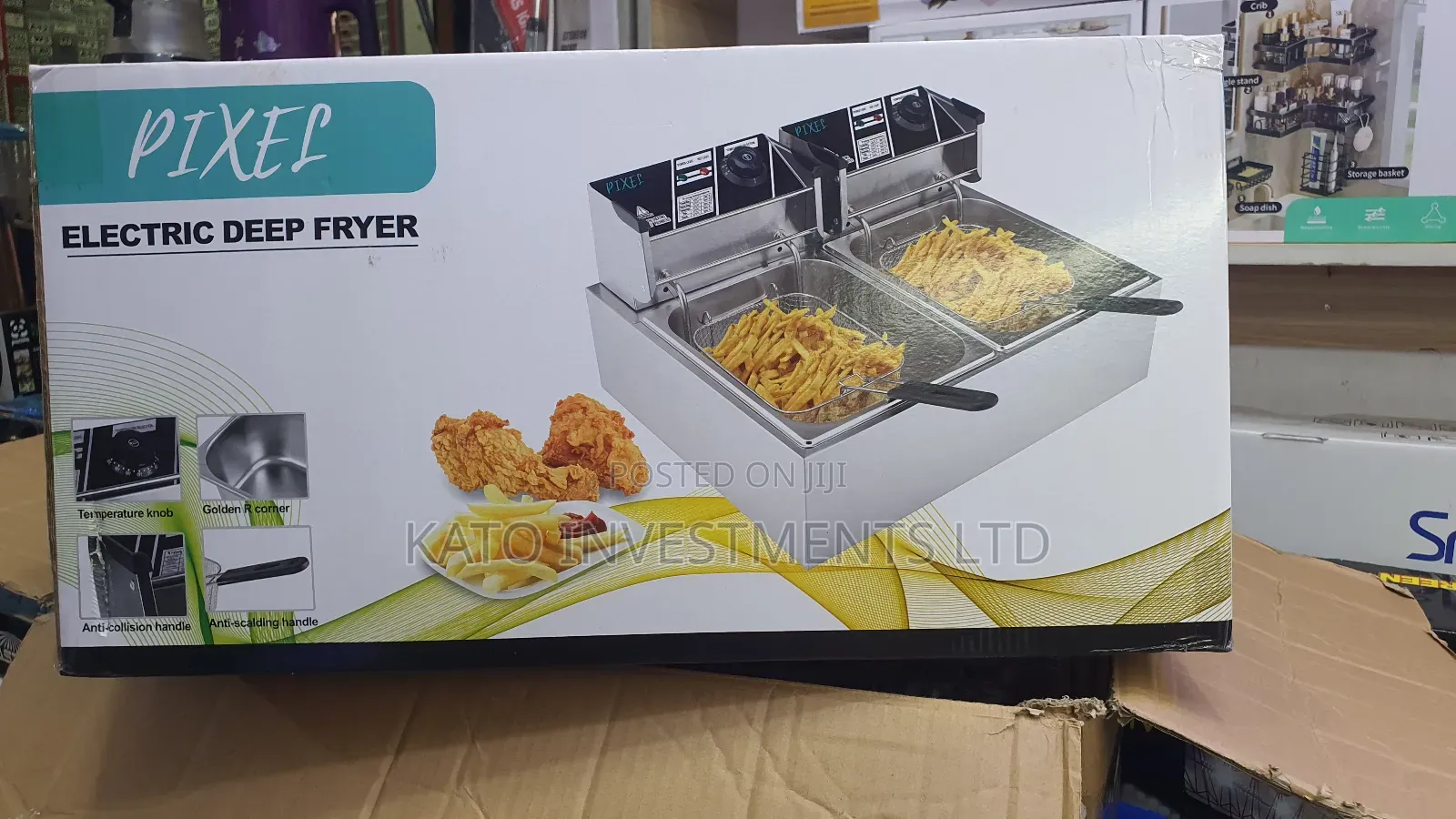 Chips Deep Fryer 12litrs Double