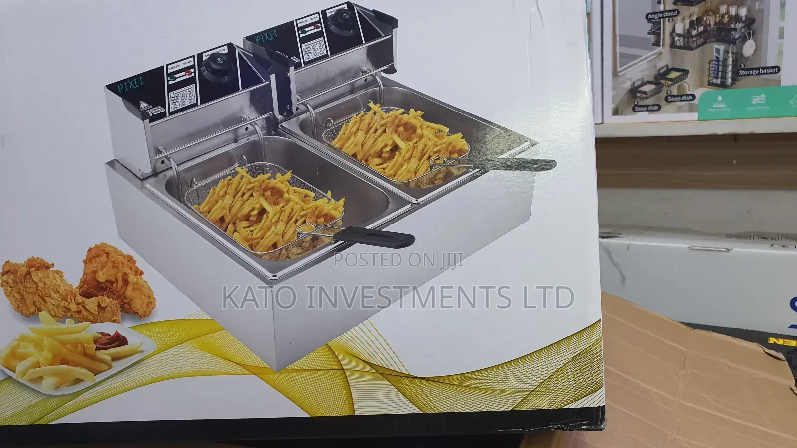 Chips Deep Fryer 12litrs Double