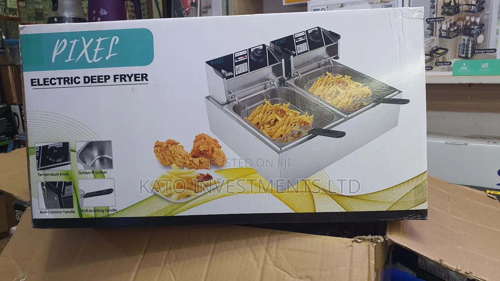 Chips Deep Fryer 12litrs Double