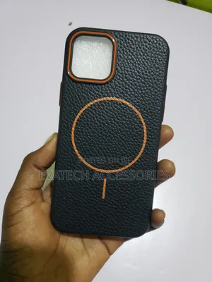 Premium Leather Magsafe Case for iPhone 12/12pro Elegant Design