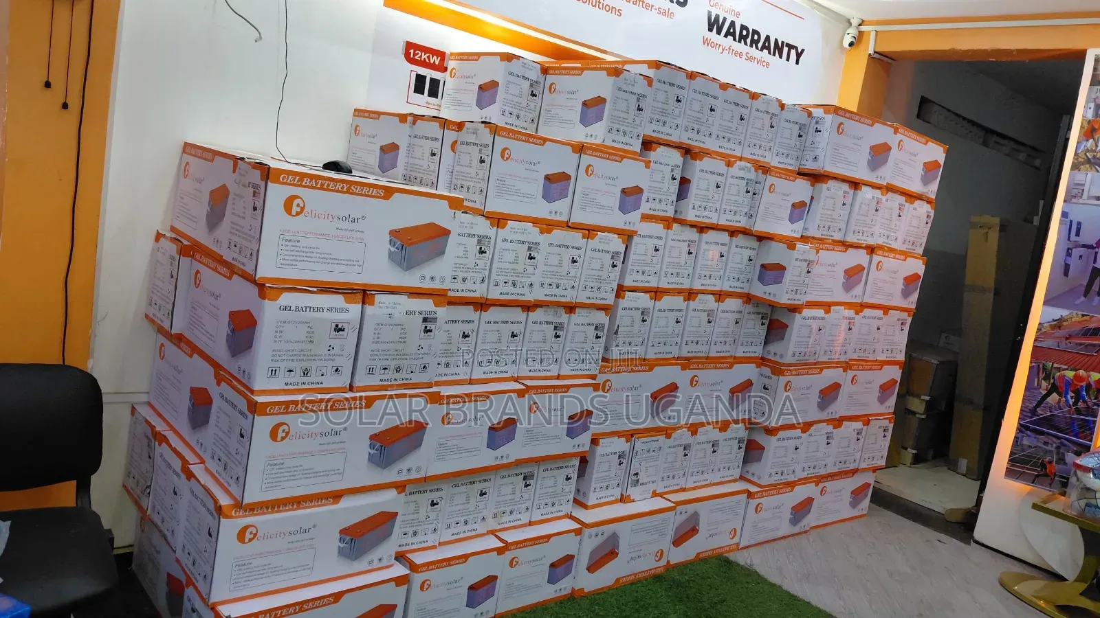 Felicity Solar Gel Batteries
