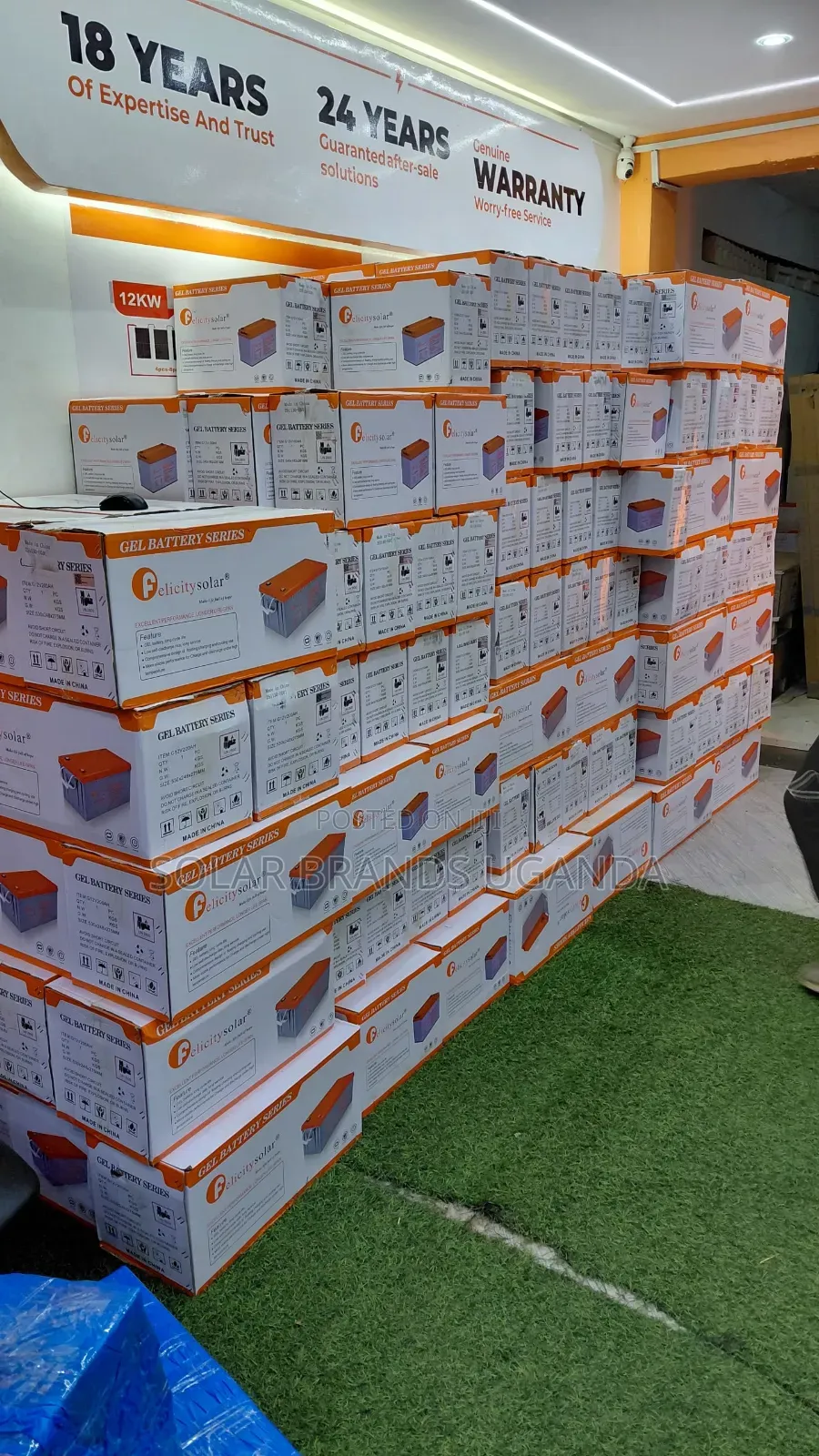 Felicity Solar Gel Batteries