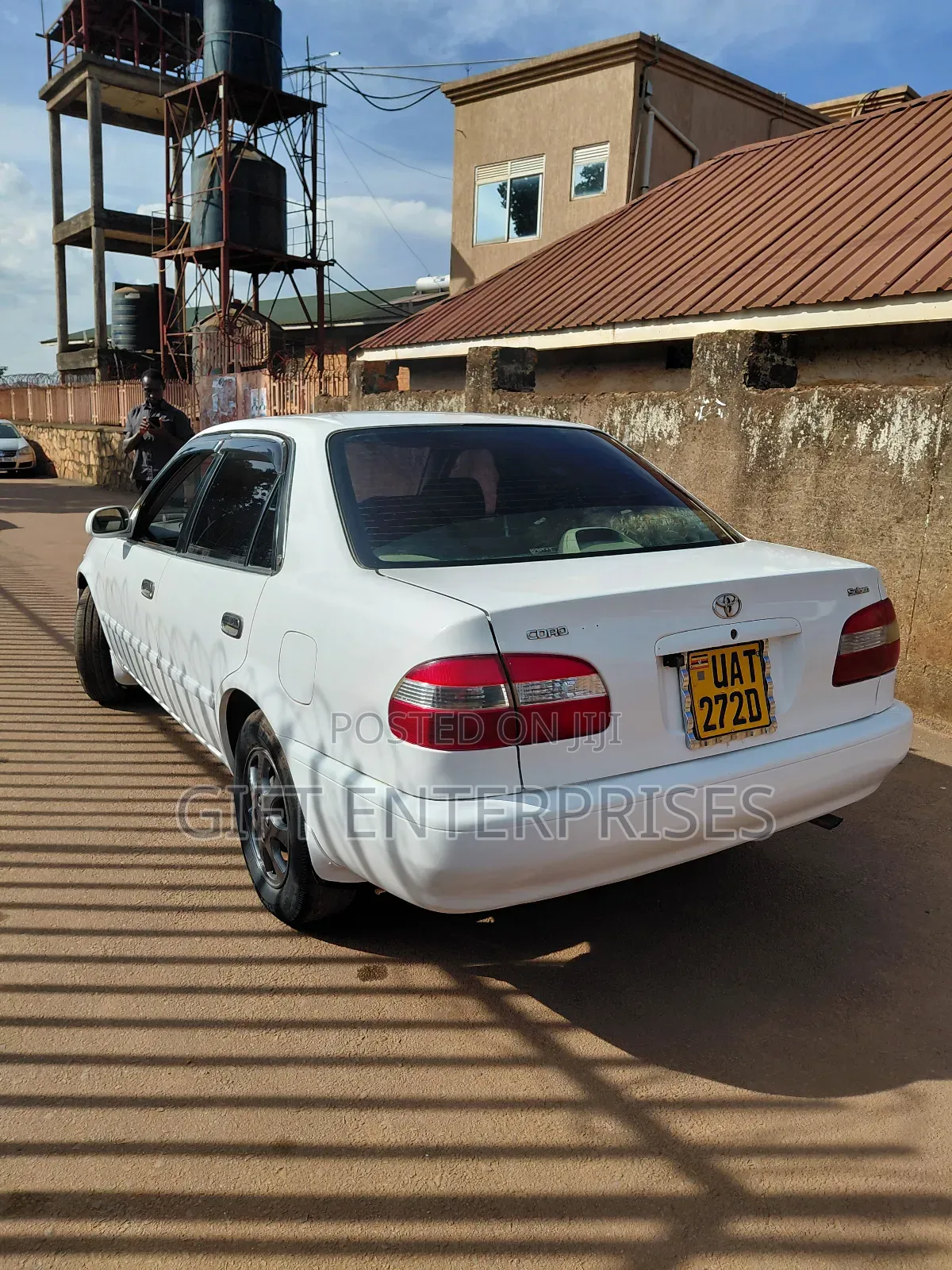 Toyota Corolla Sedan 2001 White