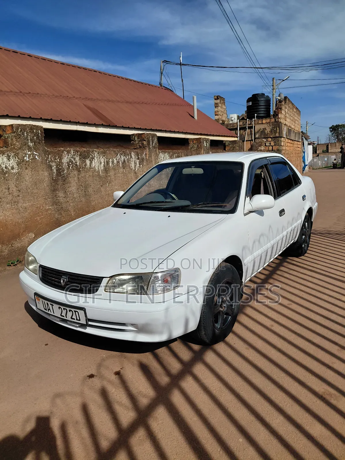 Toyota Corolla Sedan 2001 White
