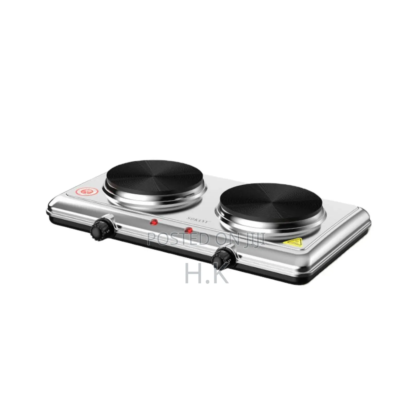 Sokany Portable Electric Stove Twin Solid Hot Plate