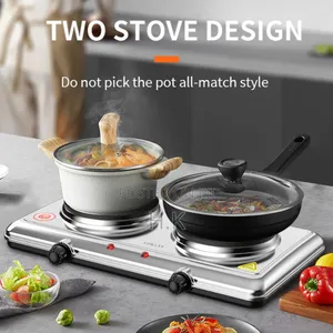 Sokany Portable Electric Stove Twin Solid Hot Plate