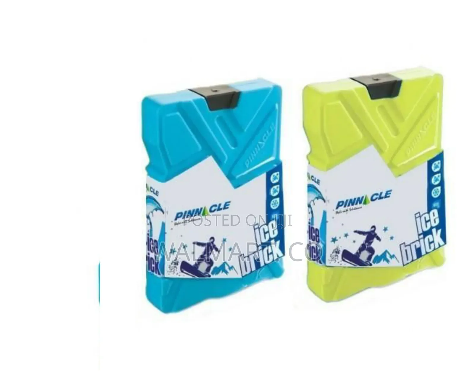 Pinnacle 2 Pack Cooler Ice Packs Brick Freezer Block 330ml