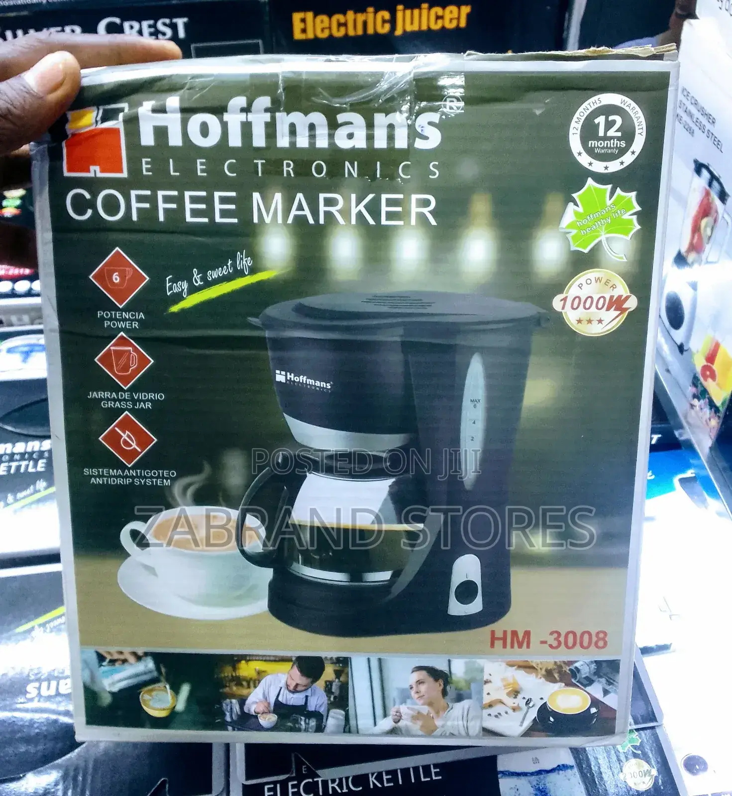 Hoffman Coffee Maker Hm-3008
