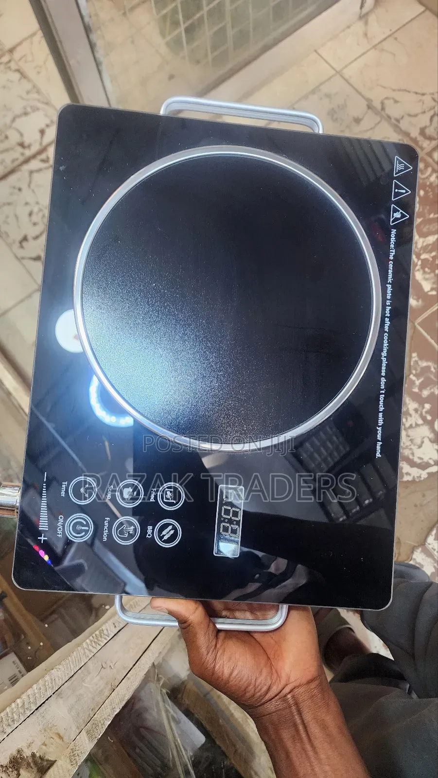 Electric Infrared Cooker With Touchscreen Burton