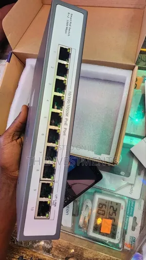 Smart Network Device 8+2 Port 1000mbps Poe Switch