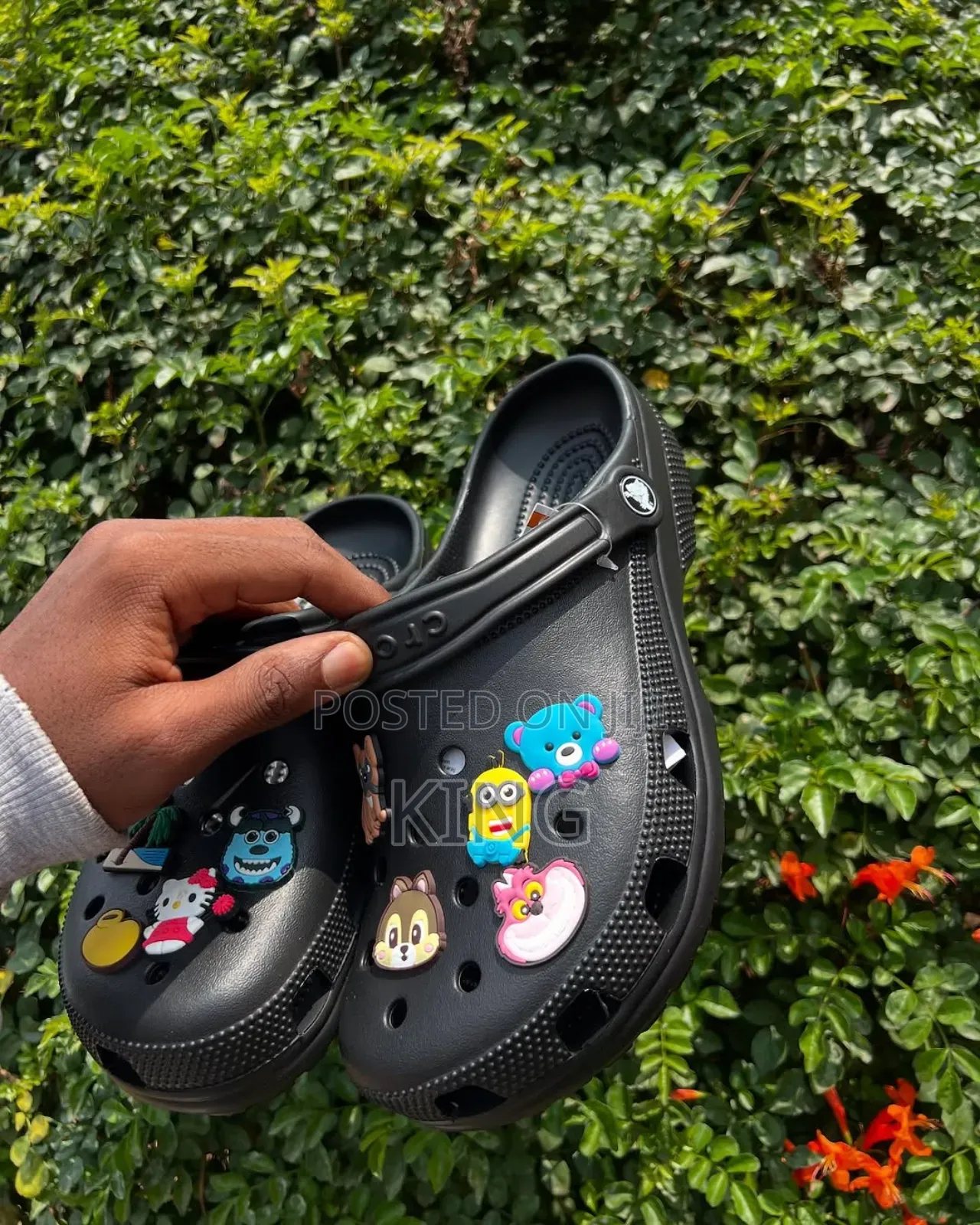 Classic Crocs X Charms, Stickers.