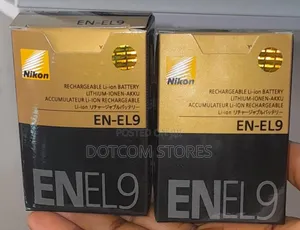 Nikon en-El9 Rechargeable Lithium-Ion Batteries