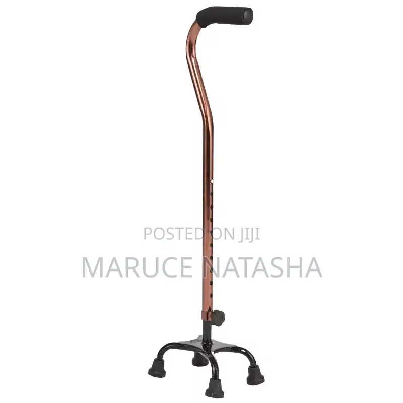 Height Adjustable Folding Walking Stick