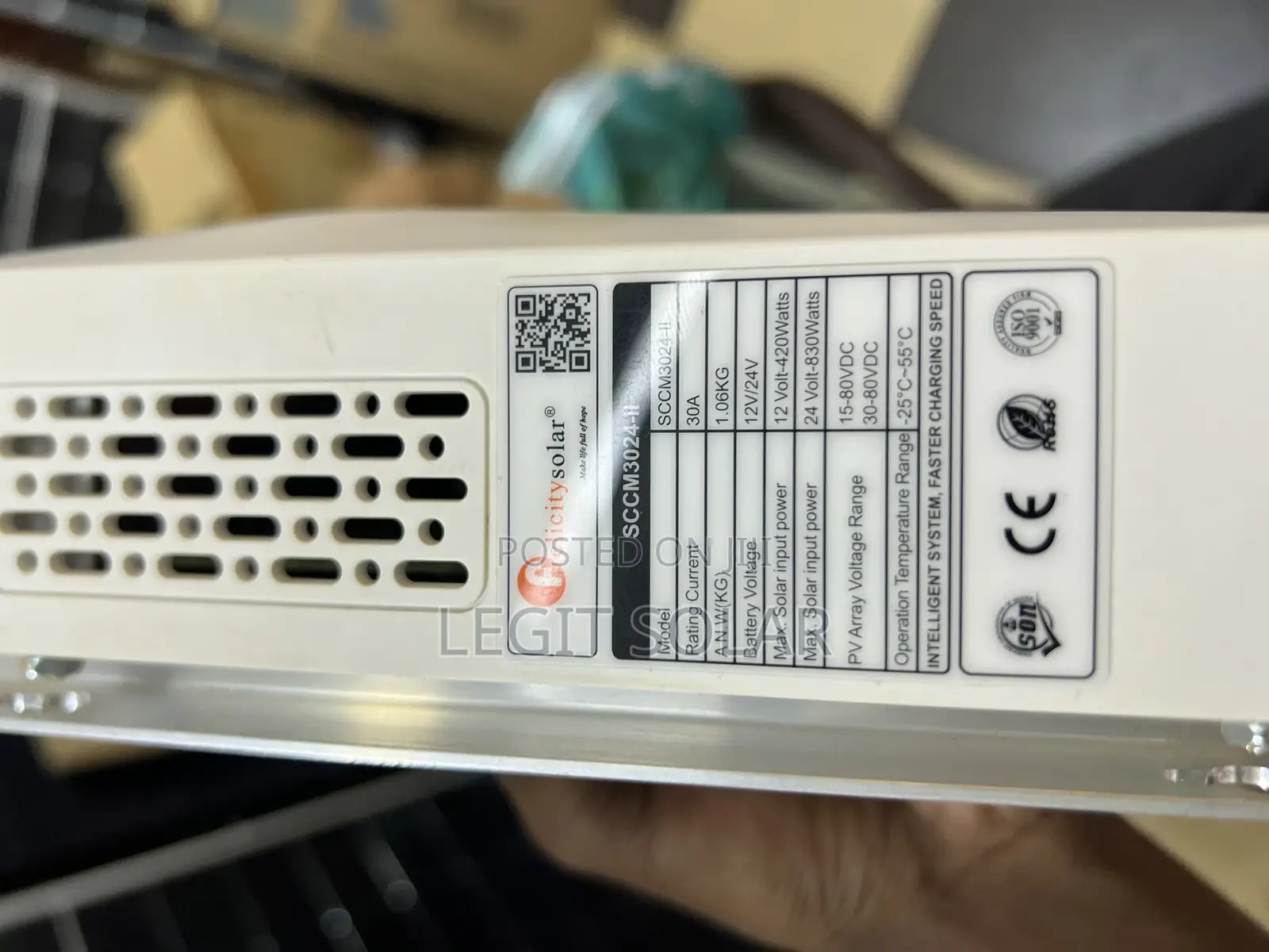 30a MPPT Solar Charge Controller