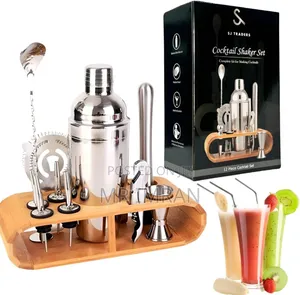 Stainless Steel Bartender Cocktail Shaker Set