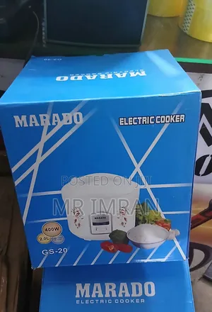 Marado Gs-20 Electric Rice Cooker With a 2.0-Liter Capacity