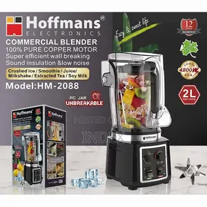 Hoffmans Hm-2088 Noise Proof Commercial Blender