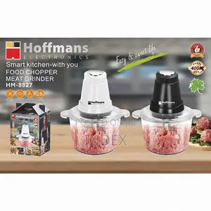 Hoffmans Hm-8827, Food Chopper, Meat Grinder - Clear
