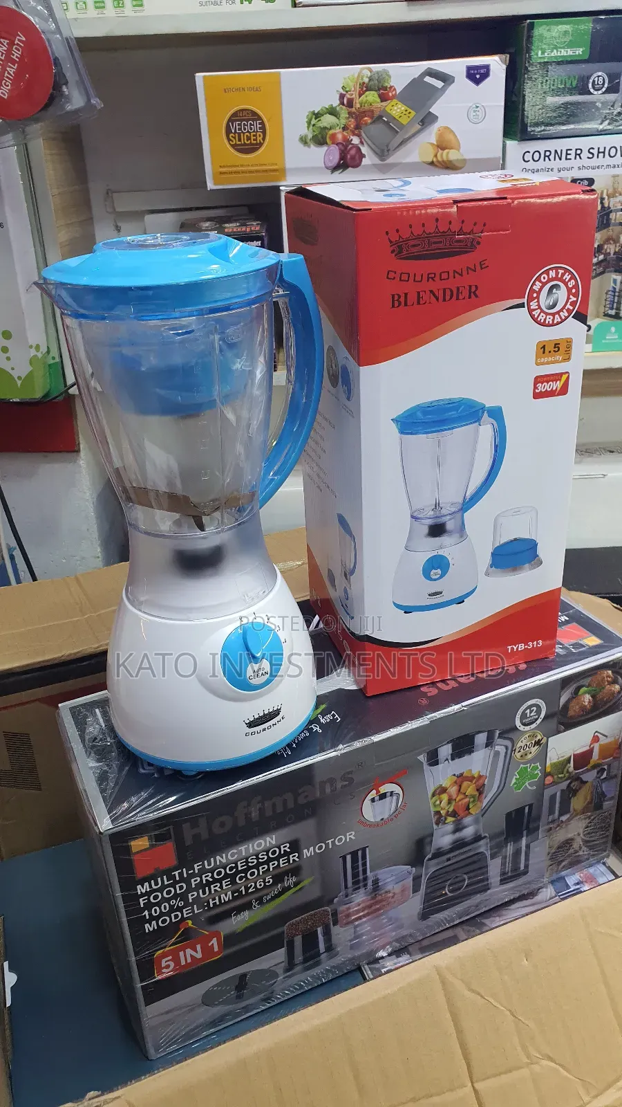 Couronne Blender 2 in 1 Tyb-313 Litres 1.5