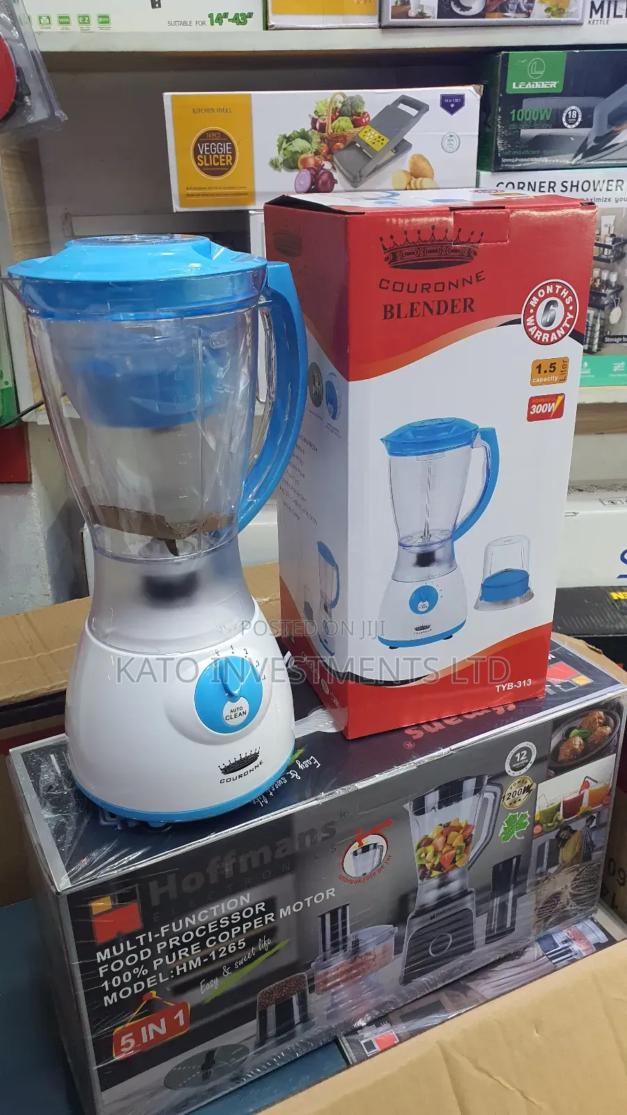Couronne Blender 2 in 1 Tyb-313 Litres 1.5