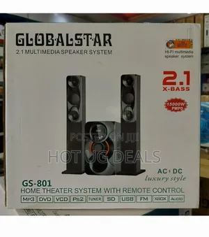 Global Star Bluetooth Home Speaker Home Multispeaker System Gs-801 2.1