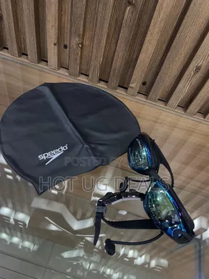 2in 1 Professional Swimming Goggles And Swimming Cap