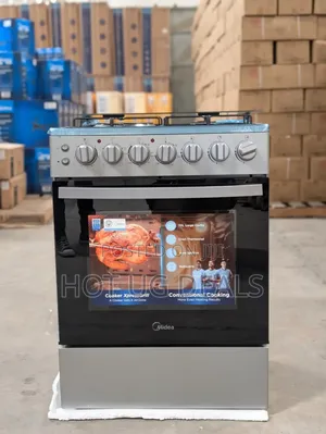 Midea 3 Gas + 1 Electric 60 X 60 Cooker With Turbo Fan Rotisserie
