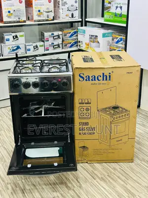 Saachi Cooker 3 Gas and 1 Electric