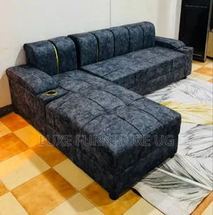 L Sofa Gray/6seater