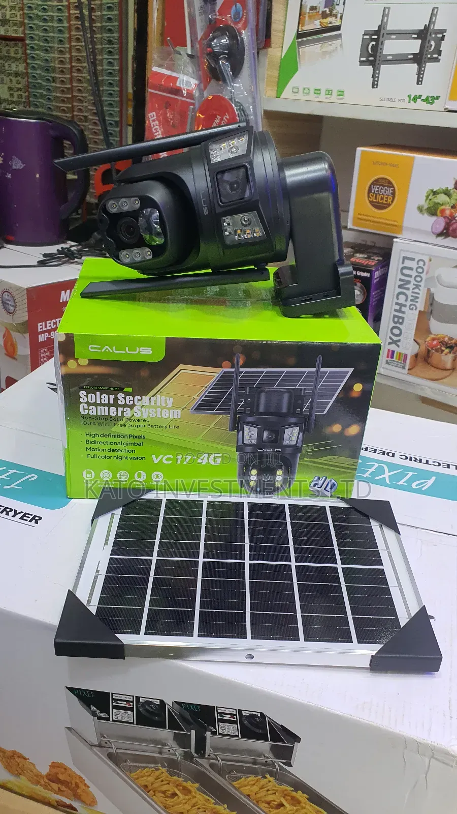Calus Solar 360° Rotation Security Camera
