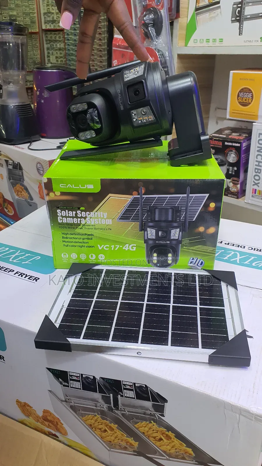 Calus Solar 360° Rotation Security Camera