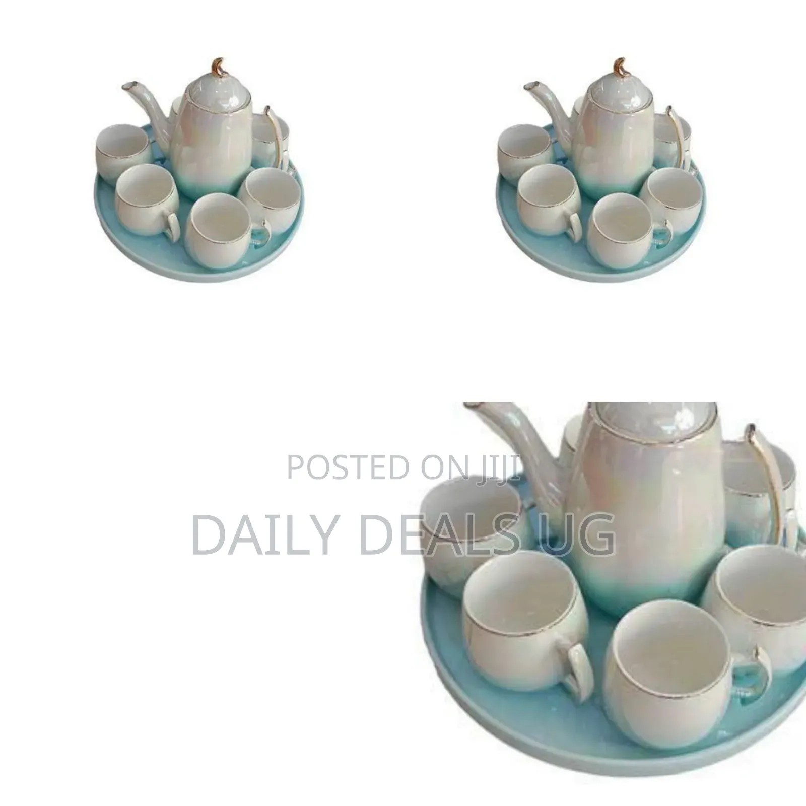 8 Piece Ceramic Tea Set