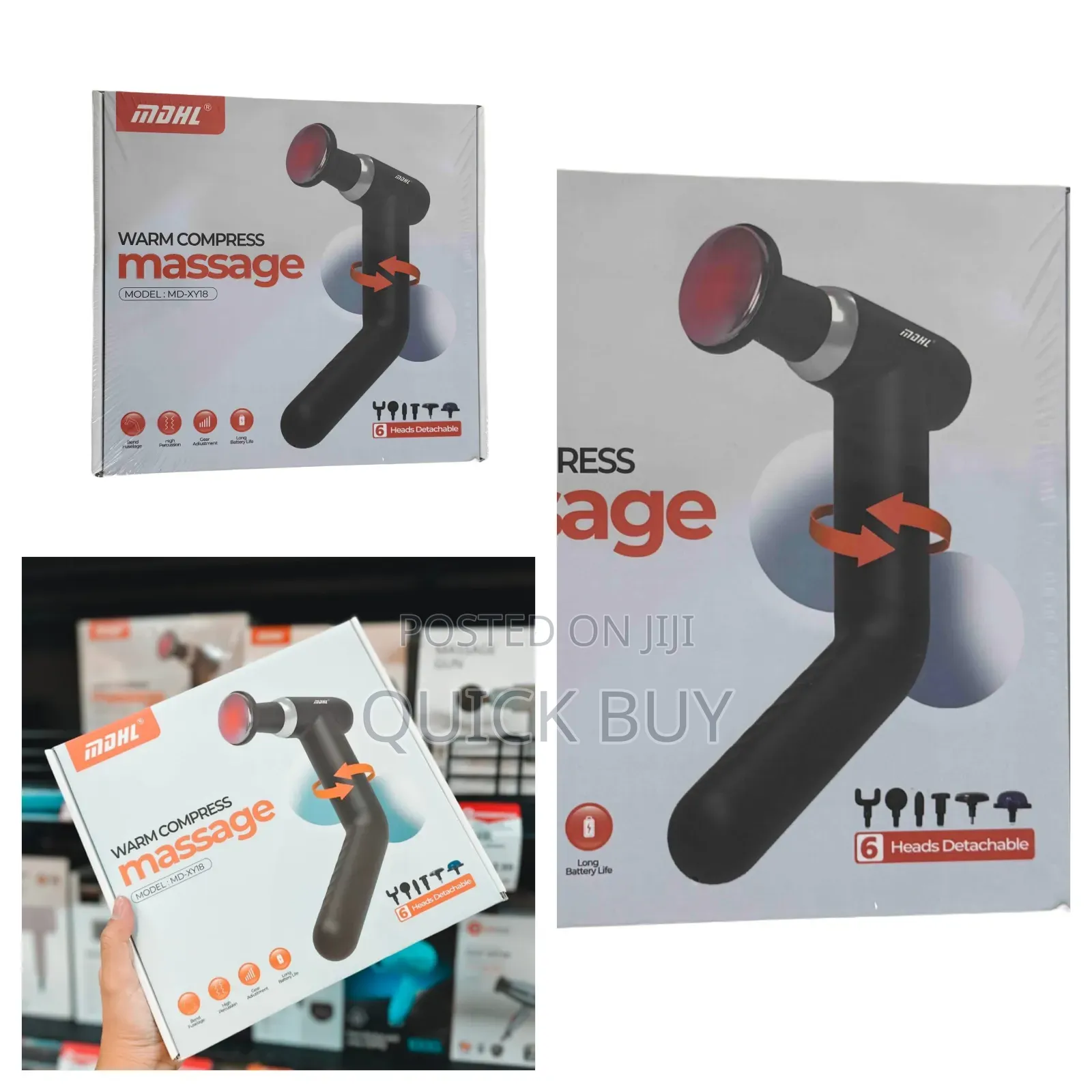 MDHL Md-Xy18 Warm Compress Massage Gun.