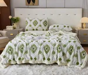 Floral Fuzzy Throw Blankets