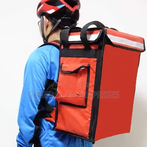 Professional Insulated Food Delivery Backpack With a Large Capacit